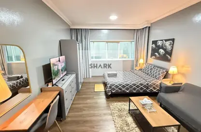Apartment - Studio - 1 Bathroom for rent in Ajman Corniche Residences - Ajman Corniche Road - Ajman