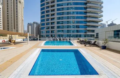Apartment - 1 Bedroom - 2 Bathrooms for rent in Dorra Bay - Dubai Marina - Dubai