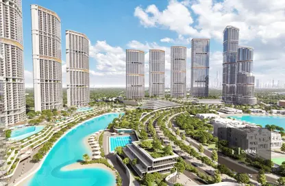 Pool image for: Apartment - 1 Bedroom - 1 Bathroom for sale in 320 Riverside Crescent - Sobha Hartland II - Mohammed Bin Rashid City - Dubai, Image 1