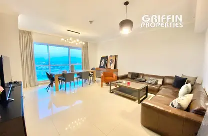 Apartment - 1 Bedroom - 2 Bathrooms for rent in Saba Towers - JLT Cluster Q - Jumeirah Lake Towers - Dubai