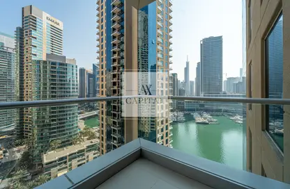 Apartment - 1 Bedroom - 2 Bathrooms for rent in Attessa Tower - Marina Promenade - Dubai Marina - Dubai