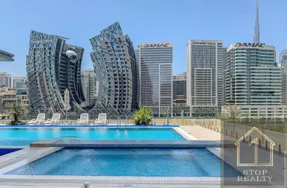 Apartment - 1 Bedroom - 1 Bathroom for rent in Hamilton Tower - Business Bay - Dubai