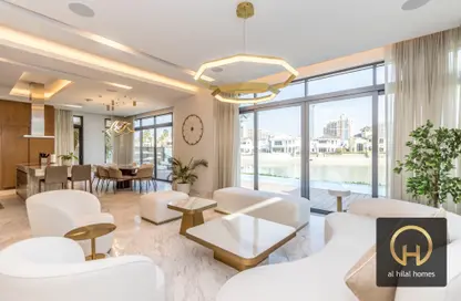 Villa - 5 Bedrooms - 6 Bathrooms for rent in Garden Homes Frond N - Garden Homes - Palm Jumeirah - Dubai