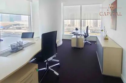 Office image for: Office Space - Studio - 2 Bathrooms for rent in Nassima Tower - Sheikh Zayed Road - Dubai, Image 1