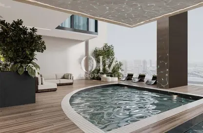 صورة لـ حوض سباحة شقة - غرفة نوم - 1 حمام للبيع في خليج راديانت - مدينة الأضواء - جزيرة الريم - أبوظبي ، صورة رقم 1