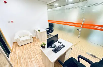 Office Space - Studio - 1 Bathroom for rent in Business Atrium Building - Oud Metha - Bur Dubai - Dubai