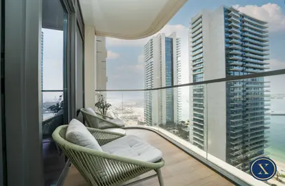Apartment - 1 Bedroom - 1 Bathroom for sale in Marina Vista - EMAAR Beachfront - Dubai Harbour - Dubai