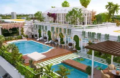 Apartment - 1 Bedroom - 2 Bathrooms for sale in Vincitore Aqua Flora - Dubai Science Park - Dubai