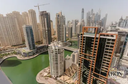 شقة - غرفة نوم - 1 حمام للايجار في جي دبليو ماريوت هوتيل مارينا - دبي مارينا - دبي