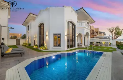 Villa - 5 Bedrooms - 5 Bathrooms for rent in Garden Homes Frond F - Garden Homes - Palm Jumeirah - Dubai