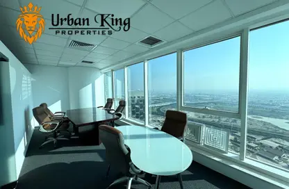 مكتب - استوديو للايجار في برج تشرشل للأعمال - أبراج تشرشل - الخليج التجاري - دبي