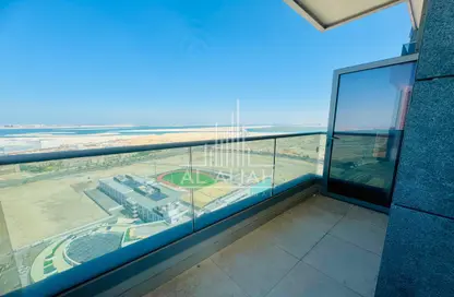 Balcony image for: Apartment - 1 Bedroom - 2 Bathrooms for rent in Najmat Abu Dhabi - Al Reem Island - Abu Dhabi, Image 1