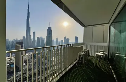Apartment - 3 Bedrooms - 4 Bathrooms for rent in Downtown Views II Tower 1 - Downtown Views II - Downtown Dubai - Dubai