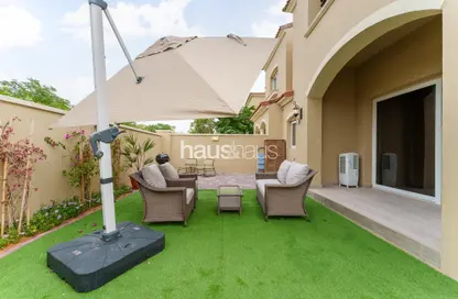 Terrace image for: Villa - 3 Bedrooms - 3 Bathrooms for rent in Casa Dora - Serena - Dubai, Image 1