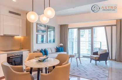 شقة - غرفة نوم - 2 حمامات للايجار في أدريس برج هاربور بوينت 2 - أدريس هاربور بوينت - ميناء خور دبي (ذا لاجونز) - دبي