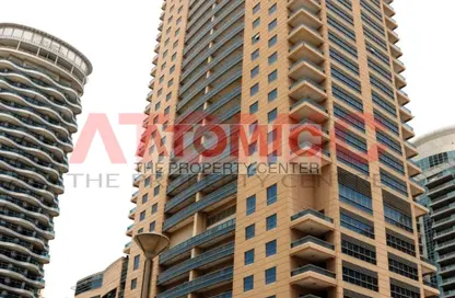 Apartment - 1 Bedroom - 2 Bathrooms for rent in Zumurud Tower - Dubai Marina - Dubai