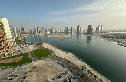 Apartment - 2 Bedrooms - 2 Bathrooms for rent in Beach Tower 1 - Al Khan Lagoon - Al Khan - Sharjah Apartment - 2 Bedrooms - 2 Bathrooms for rent in Beach Tower 1 - Al Khan Lagoon - Al Khan - Sharjah