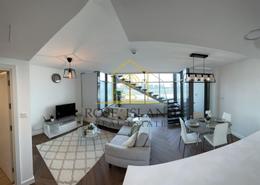 صورةغرفة المعيشة / غرفة الطعام لـ: دوبلكس - 2 غرف نوم - 3 حمامات للبيع في الراحه لوفتس - شاطئ الراحة - أبوظبي, صورة 1