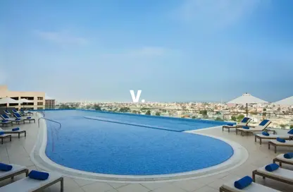 شقة - غرفة نوم - 2 حمامات للايجار في فندق أسكوت بارك - شارع الشيخ زايد - دبي