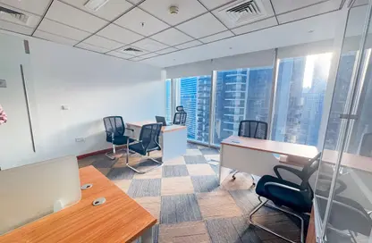 Office Space - Studio - 1 Bathroom for rent in The Binary Tower - Business Bay - Dubai