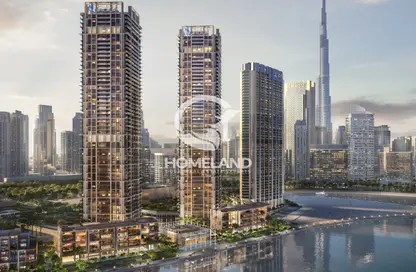 Apartment - 1 Bedroom - 2 Bathrooms for sale in Peninsula Four - Peninsula - Business Bay - Dubai