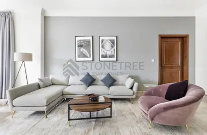 Apartment - 2 Bedrooms - 2 Bathrooms for rent in The Fairmont Palm Residence South - The Fairmont Palm Residences - Palm Jumeirah - Dubai