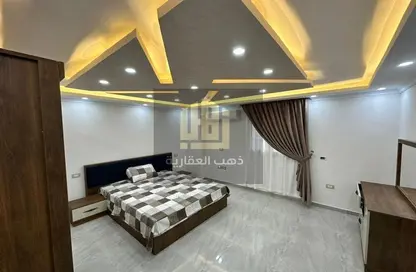 Room / Bedroom image for: Apartment - 3 Bedrooms - 3 Bathrooms for rent in Corniche Ajman - Ajman, Image 1