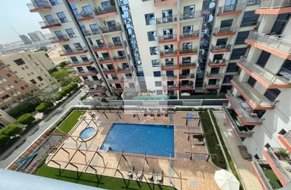 Pool image for: Apartment - 2 Bedrooms - 4 Bathrooms for sale in Iris - Azizi Residence - Al Furjan - Dubai, Image 1