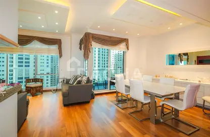 Apartment - 2 Bedrooms - 3 Bathrooms for rent in Delphine Tower - Marina Promenade - Dubai Marina - Dubai