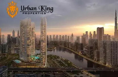 شقة - غرفة نوم - 2 حمامات للبيع في بن غاطي سكاي هول - الخليج التجاري - دبي