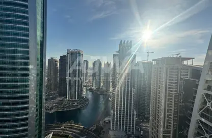 شقة - غرفة نوم - 1 حمام للايجار في ليك تيراس - (JLT) مجمع D - أبراج بحيرة الجميرا - دبي