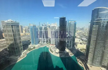 Office Space - Studio - 1 Bathroom for rent in Platinum Tower (Pt Tower) - JLT Cluster I - Jumeirah Lake Towers - Dubai
