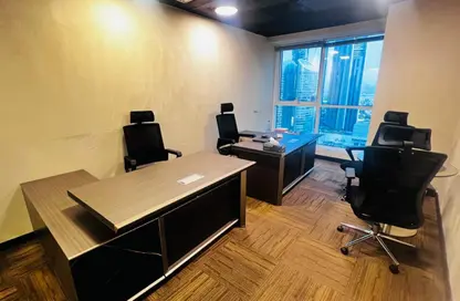 Office Space - Studio - 4 Bathrooms for rent in Aspin Tower - Sheikh Zayed Road - Dubai