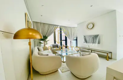 Apartment - 2 Bedrooms - 2 Bathrooms for rent in Burj Mohammed Bin Rashid at WTC - Corniche Road - Abu Dhabi