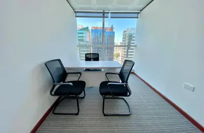 Office Space - Studio - 2 Bathrooms for rent in Junaibi Tower - Al Danah - Abu Dhabi