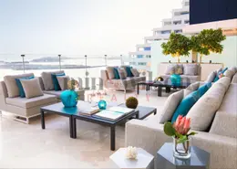 Living Room image for: Apartment - 3 Bedrooms - 4 Bathrooms for sale in Orla by Omniyat - Palm Jumeirah - Dubai, Image 1