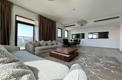 Living / Dining Room image for: Apartment - 3 Bedrooms - 5 Bathrooms for sale in Lamtara 3 - Madinat Jumeirah Living - Umm Suqeim - Dubai, Image 1