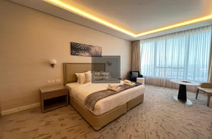 Apartment - Studio - 1 Bathroom for rent in The Palm Tower - Palm Jumeirah - Dubai