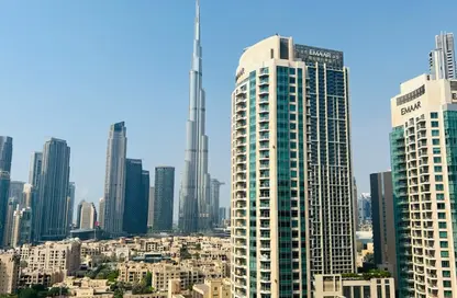 شقة - غرفة نوم - 2 حمامات للايجار في الاسترليني الشرقية - الاسترليني - الخليج التجاري - دبي