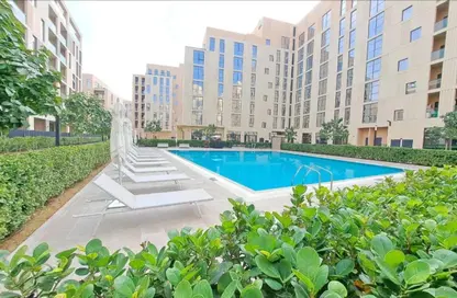 Pool image for: Apartment - 1 Bathroom for rent in Al Mamsha - Muwaileh - Sharjah, Image 1