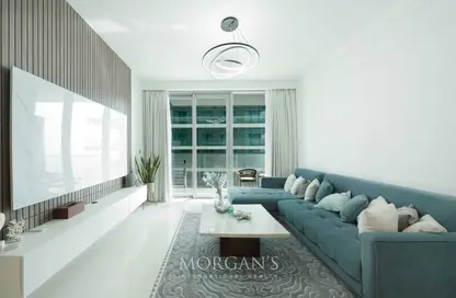 Apartment - 2 Bedrooms - 2 Bathrooms for sale in Beach Isle Tower 1 - Beach Isle - EMAAR Beachfront - Dubai Harbour - Dubai