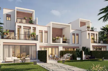 Townhouse - 4 Bedrooms - 4 Bathrooms for sale in Costa Brava 2 - Costa Brava at DAMAC Lagoons - Damac Lagoons - Dubai