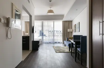 Room / Bedroom image for: Apartment - 1 Bathroom for rent in The Matrix - Dubai Sports City - Dubai, Image 1