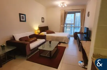 Apartment - Studio - 1 Bathroom for rent in Goldcrest Executive - JLT Cluster C - Jumeirah Lake Towers - Dubai