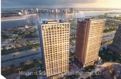 Office Space - Studio - 2 Bathrooms for sale in Binghatti Moonlight - Al Jaddaf - Dubai