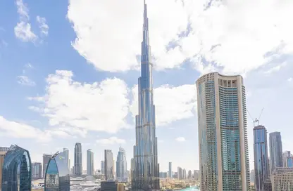 شقة - 3 غرف نوم - 5 حمامات للايجار في 1 فندق العنوان-سكاي فيو - أبراج العنوان سكاي فيو - وسط مدينة دبي - دبي