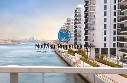 Apartment - Studio - 1 Bathroom for rent in Waters Edge - Yas Island - Abu Dhabi