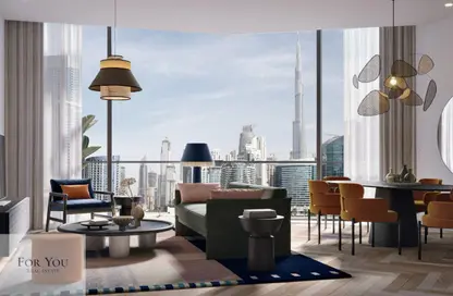 شقة - غرفة نوم - 1 حمام للبيع في بنينسولا ثري - بنينسولا - الخليج التجاري - دبي