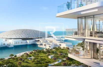 شقة - غرفة نوم - 2 حمامات للبيع في اللوفرأبو ظبي ريزيدينس - منطقة السعديات الثقافية - جزيرة السعديات - أبوظبي