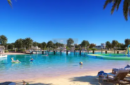 صورة لـ حوض سباحة فيلا - 3 غرف نوم - 4 حمامات للبيع في سانتوريني - داماك لاجونز - دبي ، صورة رقم 1